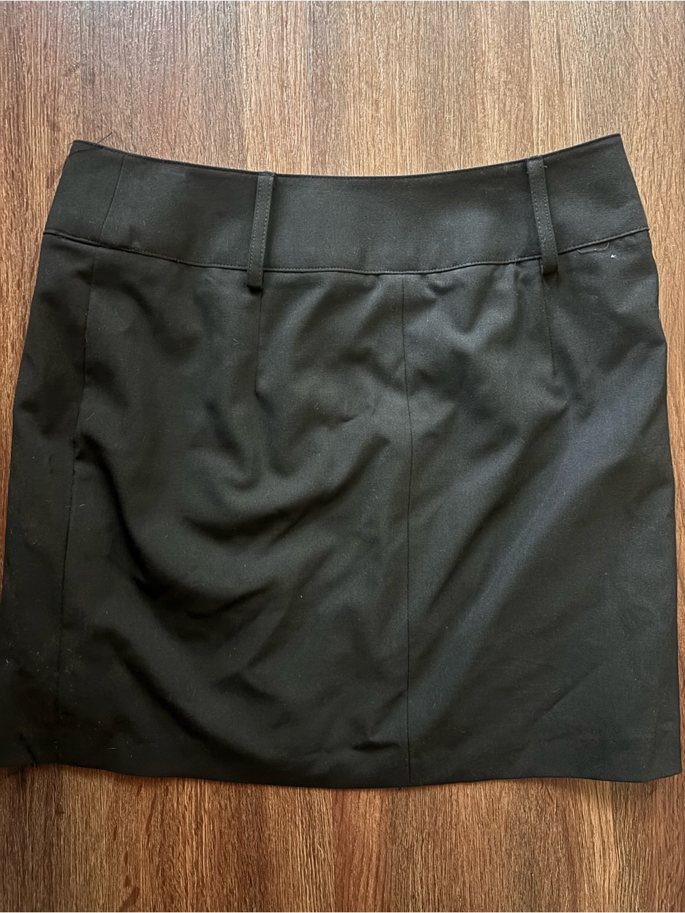 Vintage 90s Laundry by Shelli Segal Black Women's Tailored Skirt
